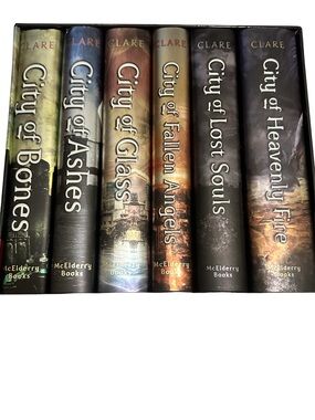 The Mortal Instruments Hardcover Complete Collection Box Set Cassandra Clare